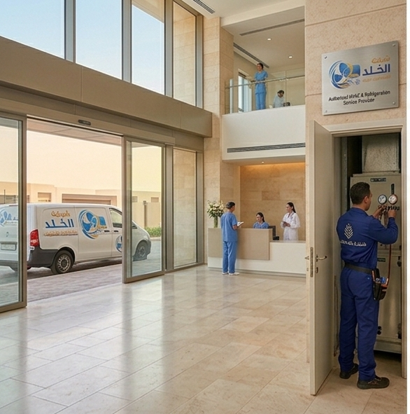 فريق شركة الخلد للتبريد والتكييف