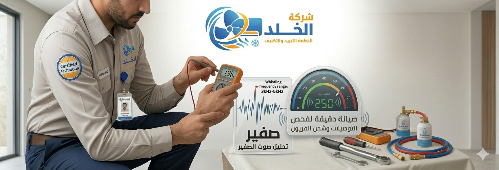 صوت صفير المكيف