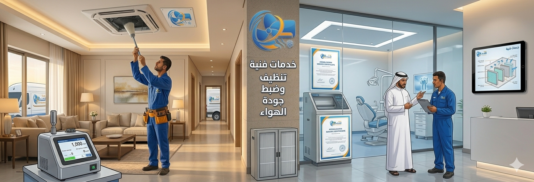 تنظيف فلاتر المكيف بالخطوات
