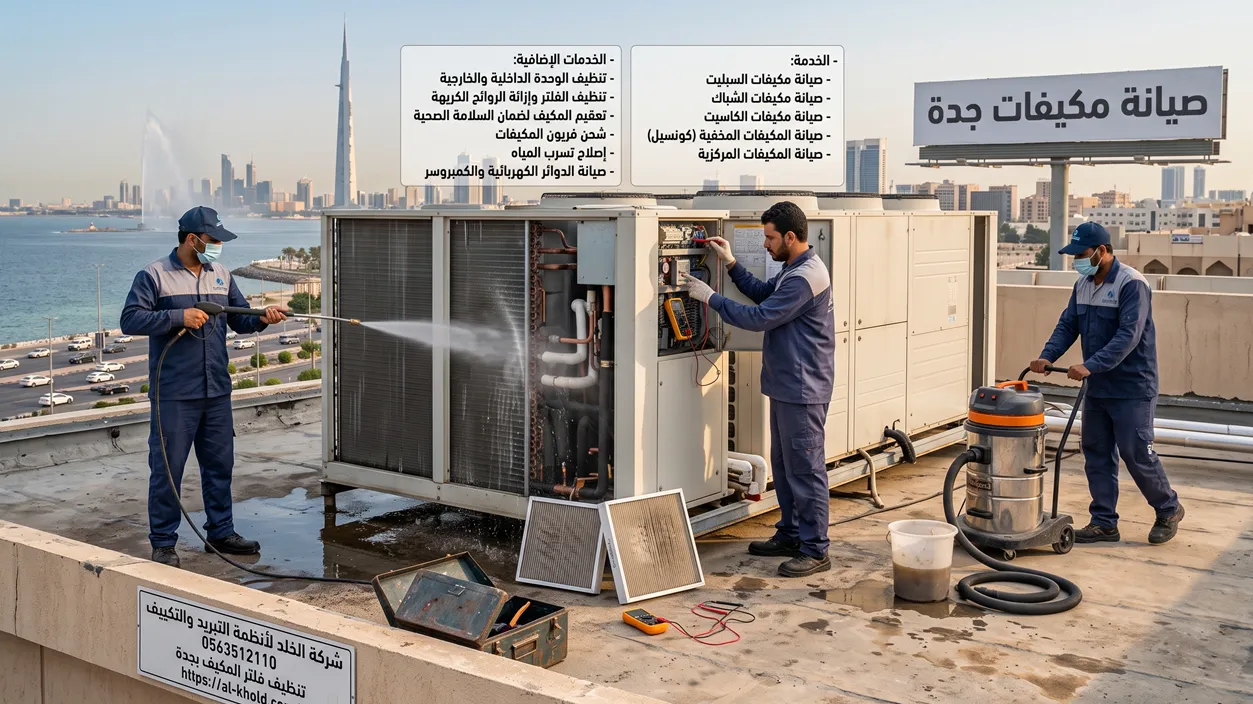 تنظيف مكيفات مركزية جدة