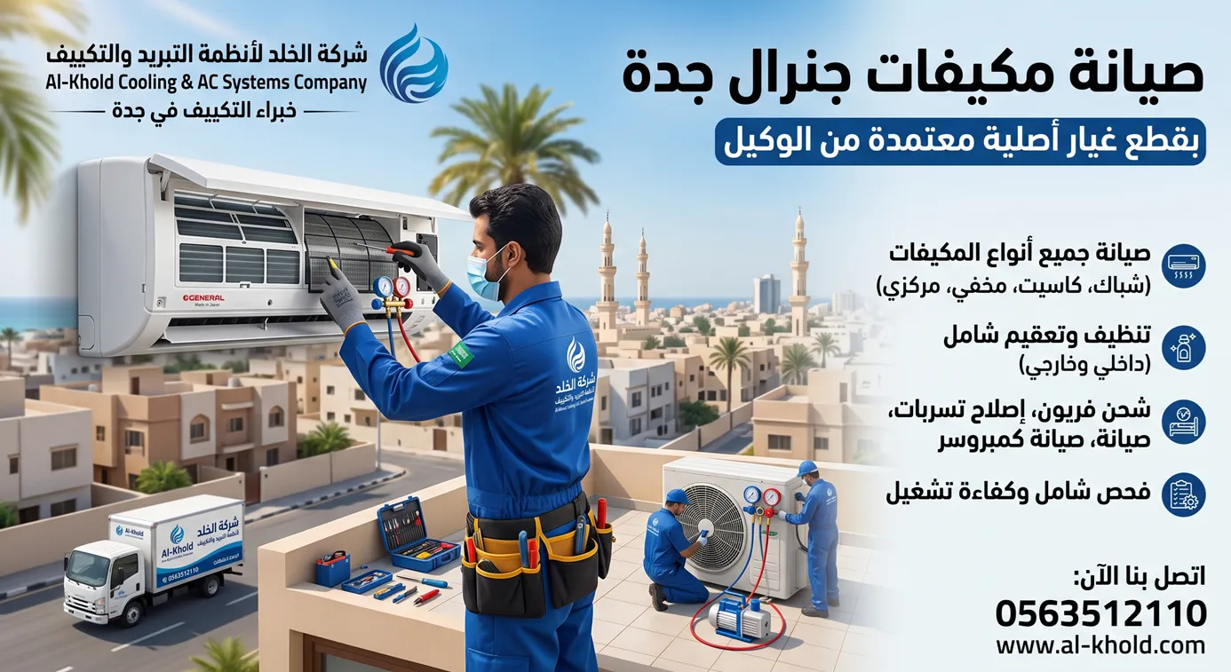 صيانة مكيفات جنرال جدة